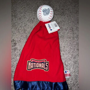 NWT MLB Washington Nationals Snuggleball Blanket